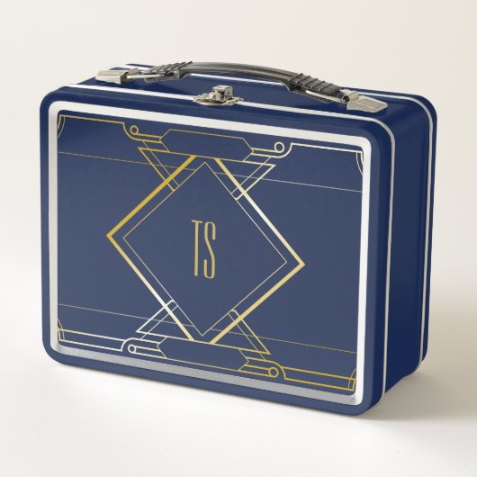 Aangepaste art Deco Lunch Box / Storage Box (Voorkant)