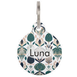 Aangepaste Art Deco Paas Gouden Konijn | Huisdier  Huisdierpenning