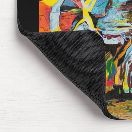 Aangepaste art kat en Muismat (Hoek)