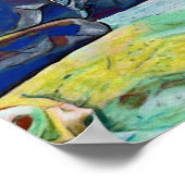 Aangepaste art voor labrador Retriever Poster (Hoek)