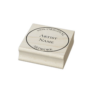 Aangepaste artiestennaam stempel