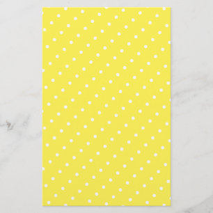 Aangepaste artikelen met witte Stippen Briefpapier
