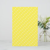 Aangepaste artikelen met witte Stippen Briefpapier (Staand voorkant)