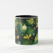 Aangepaste artistieke feestelijke, gepersonaliseer mok (Midden)