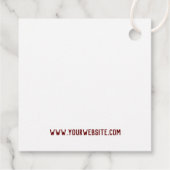 Aangepaste artistieke NAAM - Art classe docent fai Bedankjes Labels (Achterkant)