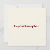 Aangepaste artistieke NAAM - Art classe-lerarenkaa Kaart (Achterkant)