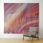 Aangepaste artistieke wandbekleding wandkleed (In Situ (horizontaal))