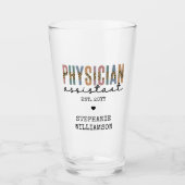 Aangepaste arts assistent arts arts arts associate glas (Voorkant)