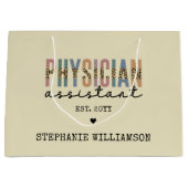 Aangepaste arts assistent arts arts arts associate groot cadeauzakje (Voorkant)