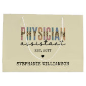 Aangepaste arts assistent arts arts arts associate groot cadeauzakje (Achterkant)