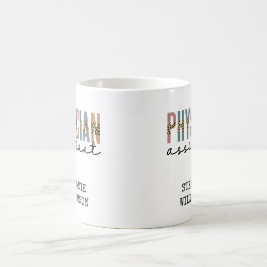 Aangepaste arts assistent arts arts arts associate koffiemok (Center)