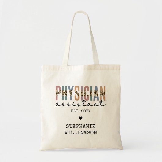 Aangepaste arts assistent arts arts arts associate tote bag (Voorkant)