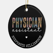 Aangepaste arts assistent arts arts Associate PA Keramisch Ornament (Links)