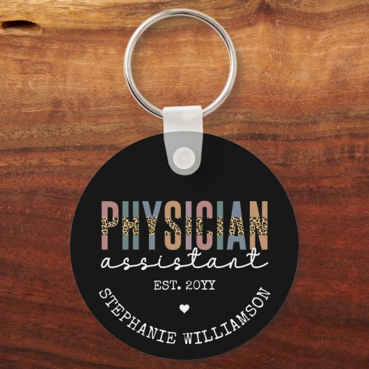 Aangepaste arts assistent arts arts Associate PA Sleutelhanger (Voorkant)