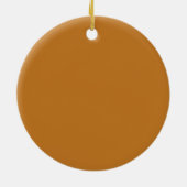 Aangepaste ASL Prettig Kerst Gingerbread handen Keramisch Ornament (Achterkant)