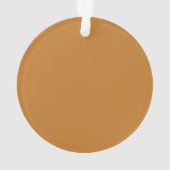 Aangepaste ASL Prettig Kerst Gingerbread Handen Ornament (achterkant)