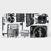 aangepaste assembleren van uw mobiele muziekmixolo Case-Mate iPhone case (Achterkant (horizontaal))