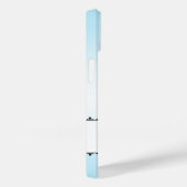 Aangepaste Assepoester Slipper Blauwgroen Pillow i Case-Mate iPhone Case (Achterkant / Rechts)