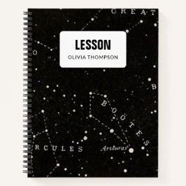 Aangepaste  astrologie samenstelling les notitieboek