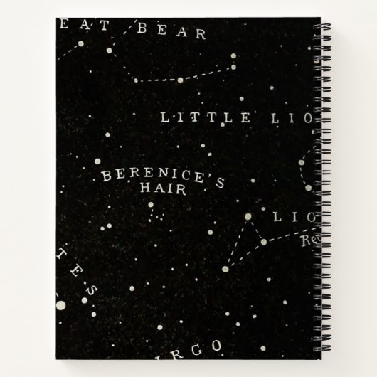 Aangepaste  astrologie samenstelling les notitieboek (Achterkant)