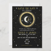 Aangepaste Astrologie Zodiac Maanteken Bewaar de D Kaart (Voorkant)