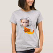 Aangepaste Astronaut Girl Boy Astronaut Kostuum T-shirt (Voorkant)