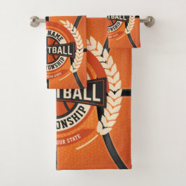 Aangepaste atleet van de Speler van het Basketball Bad Handdoek
