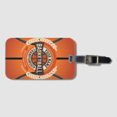 Aangepaste atleet van de Speler van het Basketball Bagagelabel (Voorkant (horizontaal))