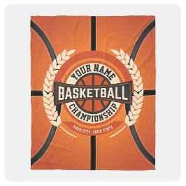 Aangepaste atleet van de Speler van het Basketball Fleece Deken