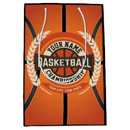Aangepaste atleet van de Speler van het Basketball Medium Cadeauzakje