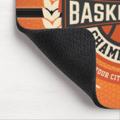 Aangepaste atleet van de Speler van het Basketball Muismat (Hoek)