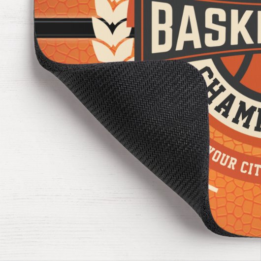 Aangepaste atleet van de Speler van het Basketball Muismat (Hoek)