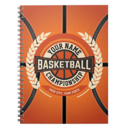 Aangepaste atleet van de Speler van het Basketball Notitieboek