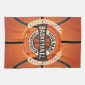 Aangepaste atleet van de Speler van het Basketball Theedoek (Horizontaal)