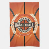 Aangepaste atleet van de Speler van het Basketball Theedoek (Verticaal)