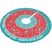 Aangepaste Atomic Sputnik Mid Century Modern Kerstboom Rok (Gekanteld)