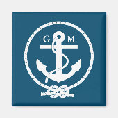 Aangepaste  auditieve anker en lijn magneet (Voorkant)