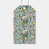 Aangepaste Aussie Native Struik Blooms Summer Blue Cadeaulabel (Voorkant)