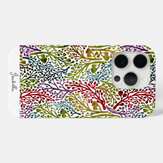 Aangepaste Australische Gumnut Tuin Case-Mate iPhone Case (Achterkant (horizontaal))