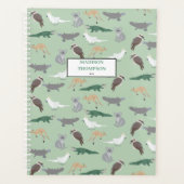 Aangepaste Australische inheemse dieren eucalyptus Planner (Voorkant)