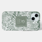 Aangepaste Australische land tuin - Sage Case-Mate iPhone Case (Achterkant (horizontaal))