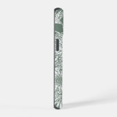 Aangepaste Australische landtuin - Salie iPhone 15 Case (Rechterkant)