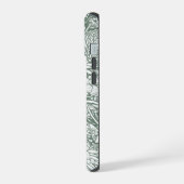 Aangepaste Australische landtuin - Salie iPhone 15 Case (Linkerkant)