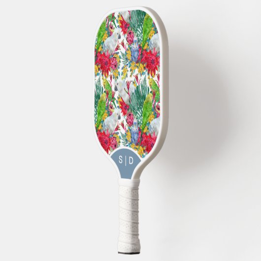 Aangepaste Australische papegaaien Pickleball Paddle (Links)