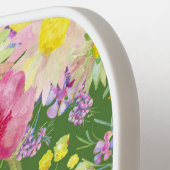 Aangepaste Australische Wildflowers Pickleball Paddle (Links Detail)