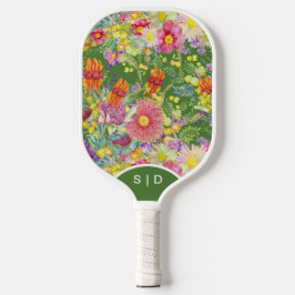 Aangepaste Australische Wildflowers Pickleball Paddle