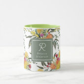 Aangepaste Australische Zomer Struik Blooms Mok (Midden)