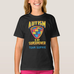 Aangepaste autisme is de naam van mijn Superpower  T-shirt