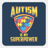 Aangepaste autisme is mijn Superpower puzzel