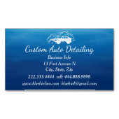 Aangepaste auto-detailverpakking - Auto-was Magnetisch Visitekaartje (Voorkant)